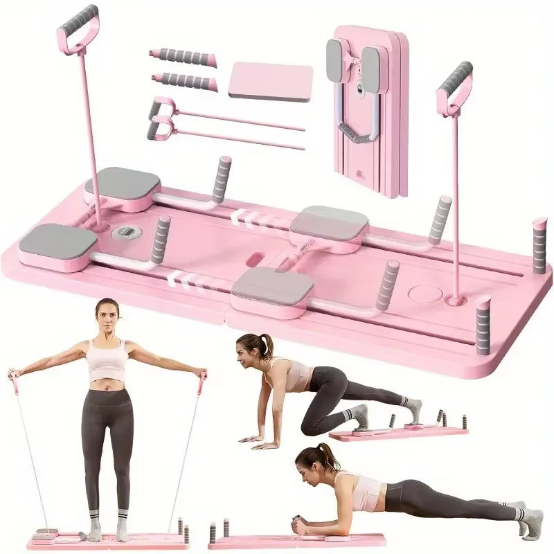 High Quality Pilates Sliding Multipurpose Foldable Pilates Reformer Board Reformer Set Pilates Board