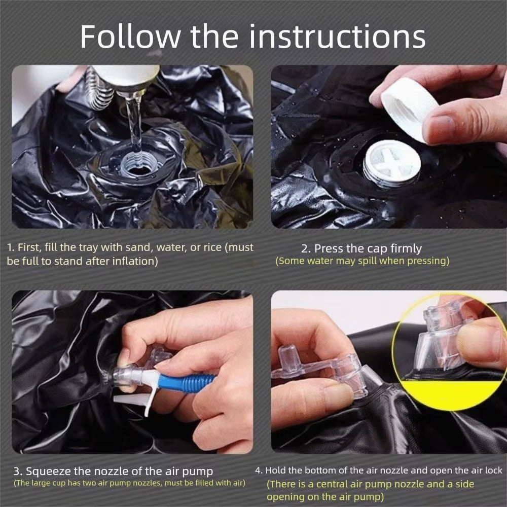 Portable PVC Inflatable Punching Bag Thickened Tumbler Design Free Standing Boxing Bag Bounce-Back Punch Bag Indoor Outdoor Play