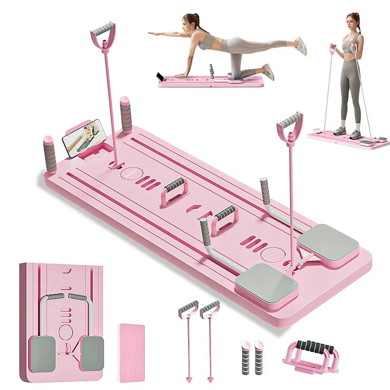 High Quality Pilates Sliding Multipurpose Foldable Pilates Reformer Board Reformer Set Pilates Board