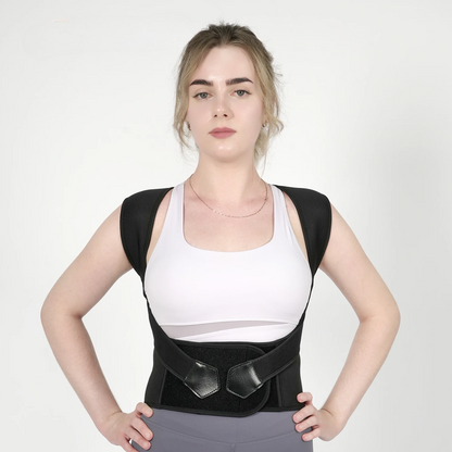 Adjustable Shoulder & Back Brace – Perfect for Women & Men