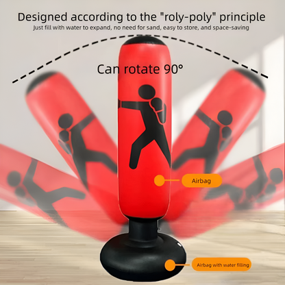 Rebound Inflatable Punching Bag for Home & Outdoor Training
